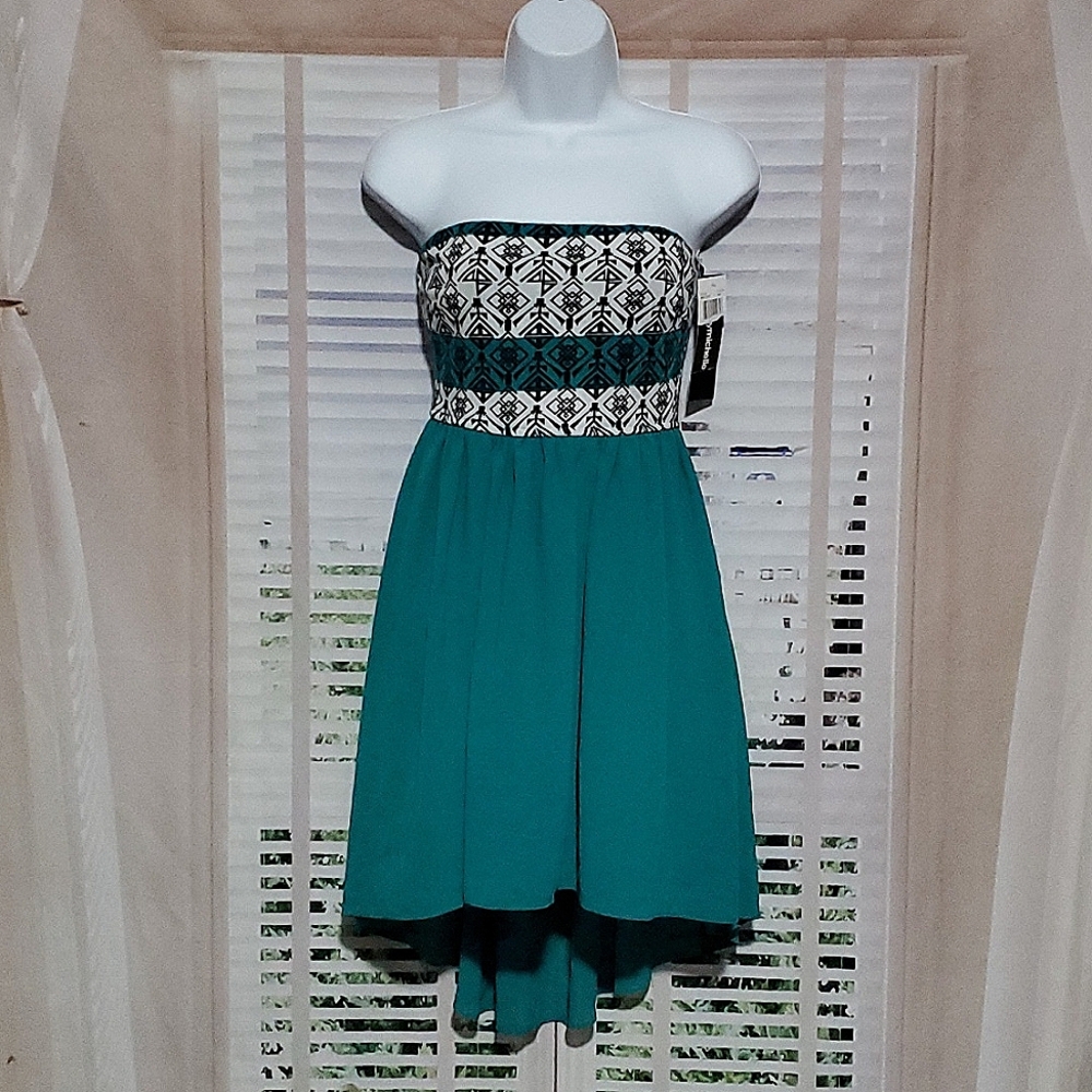 My Michelle strapless high low dress
